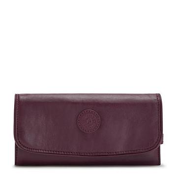 Kipling Money Land Metallic Snap Pung Bordeaux | DK 1786YX